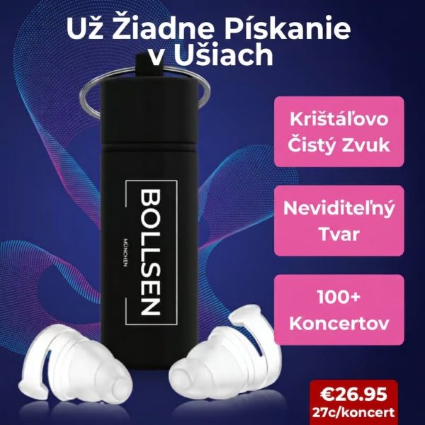 Music SoundPRO Štuple do uší na koncerty, festivaly, hudbu