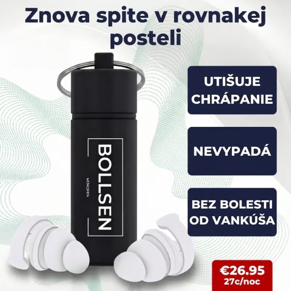 Life+ Štuple do uší na spanie a chrápanie