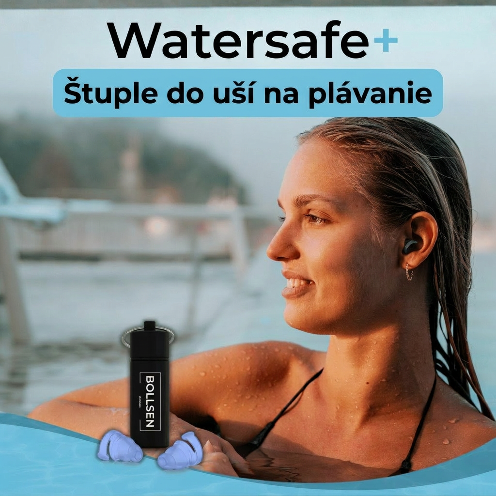 Watersafe+ Štuple do uší na plávanie – Obrázok 2